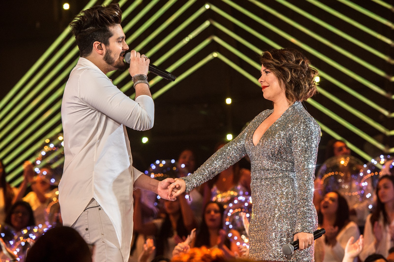 Luan Santana e Fernanda Souza no So Toca Top