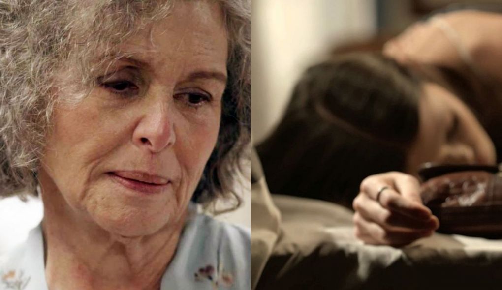 Margot (Irene Ravache) e Cris (Vitoria Strada) de Espelho da Vida