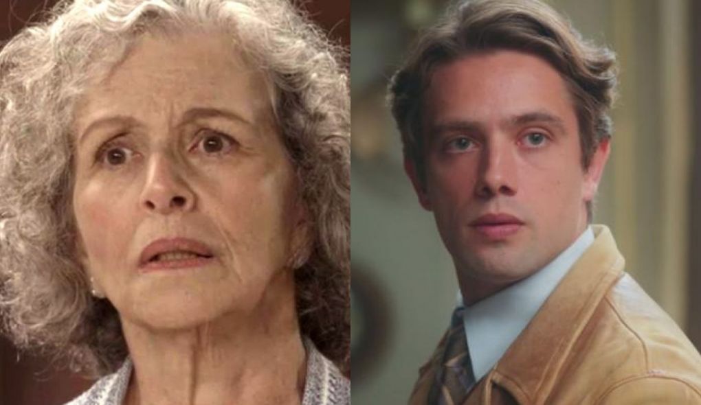 Margot (Irene Ravache) e Danilo (Rafael Cardoso) de Espelho da Vida