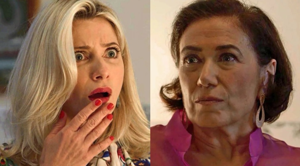 Marilda (Leticia Spiller) e Valentina (Lilia Cabral) de O Setimo Guardiao