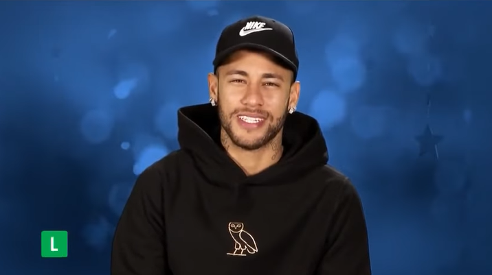 Neymar Jr. em Neymar Jr. Entre Amigos, especial do SBT