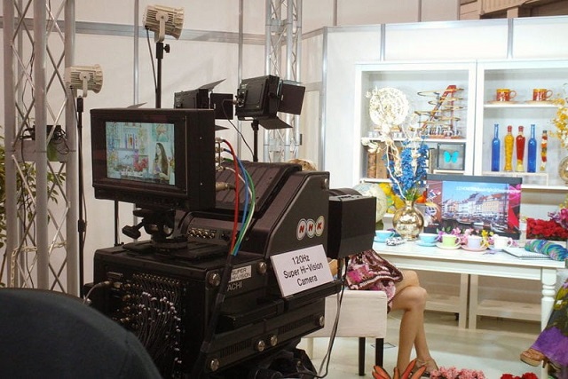 Câmera 8K da NHK, do Japão