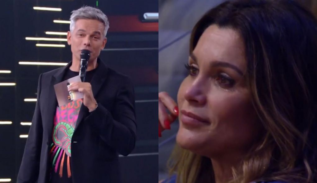 Otaviano Costa e Flavia Alessandra no Ta Brincando