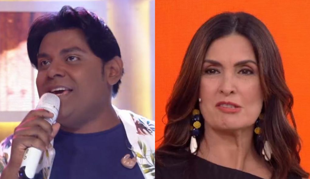 Pablo no Encontro com Fatima Bernardes