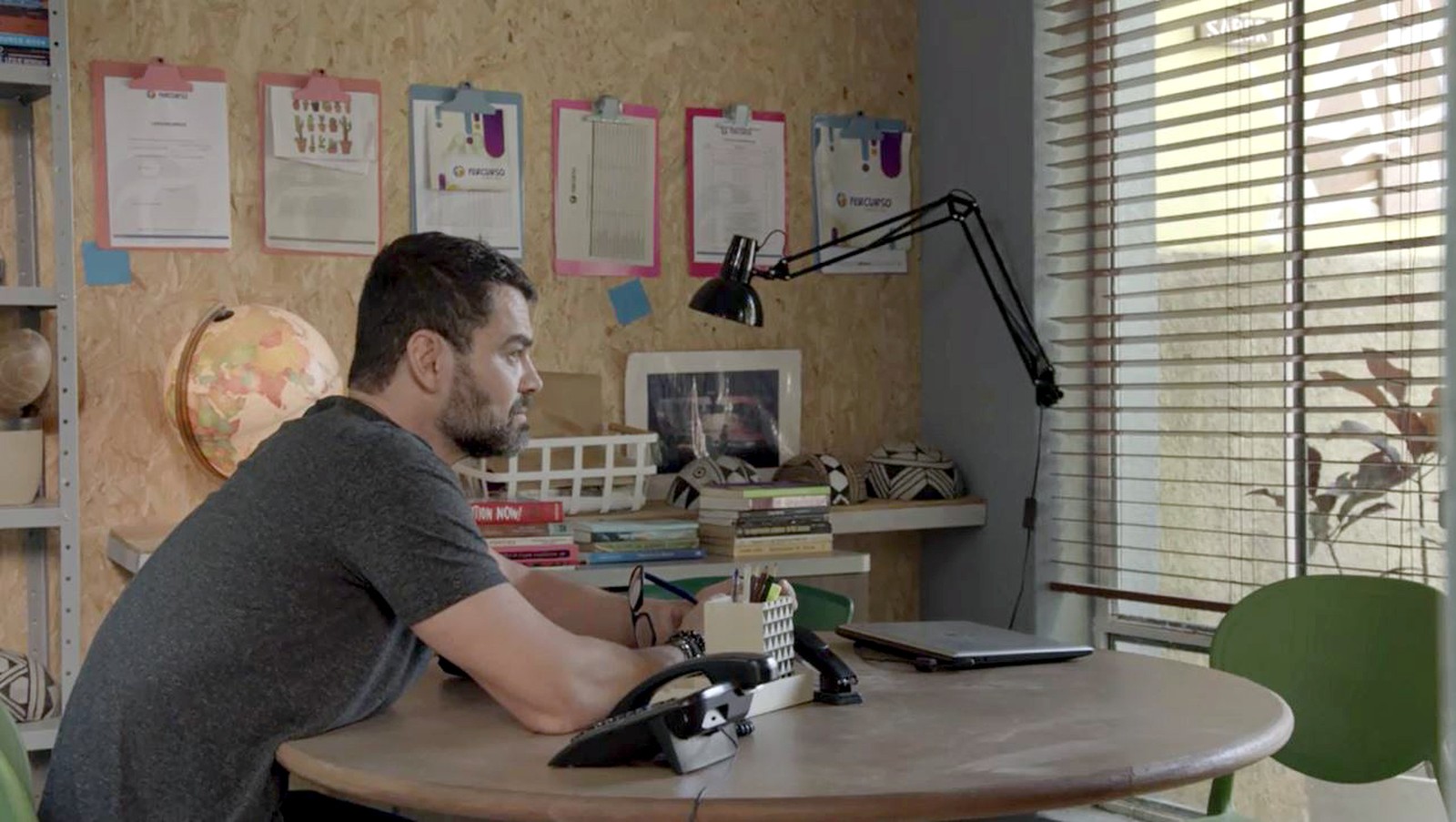 Rafael (Carmo Dalla Vecchia) em Malhação Vidas Brasileiras