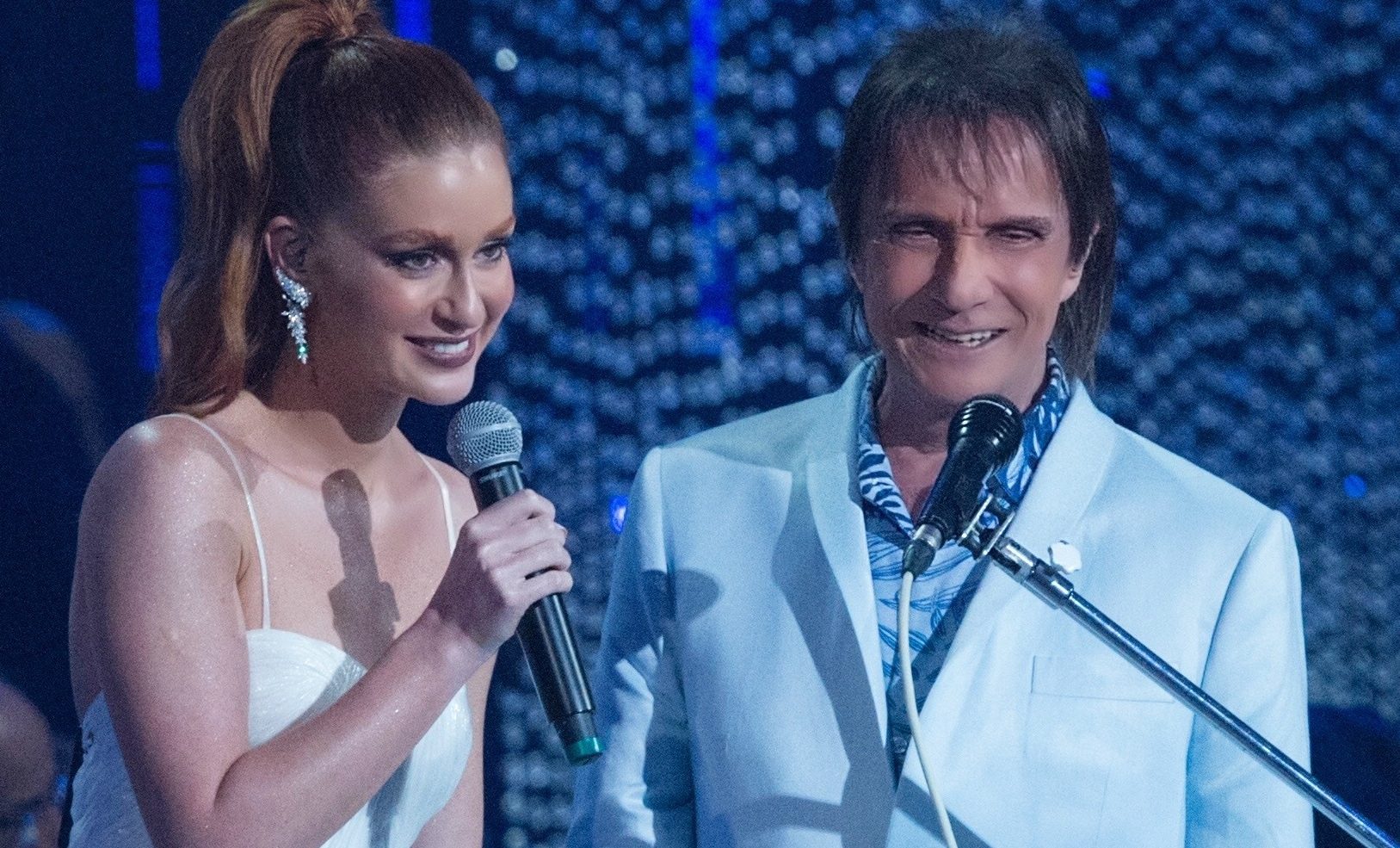 Marina Ruy Barbosa e Roberto Carlos