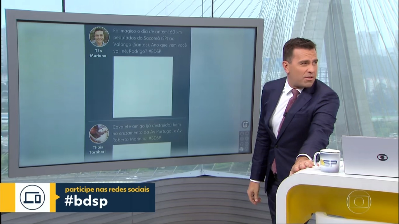 Rodrigo Bocardi no Bom Dia SP