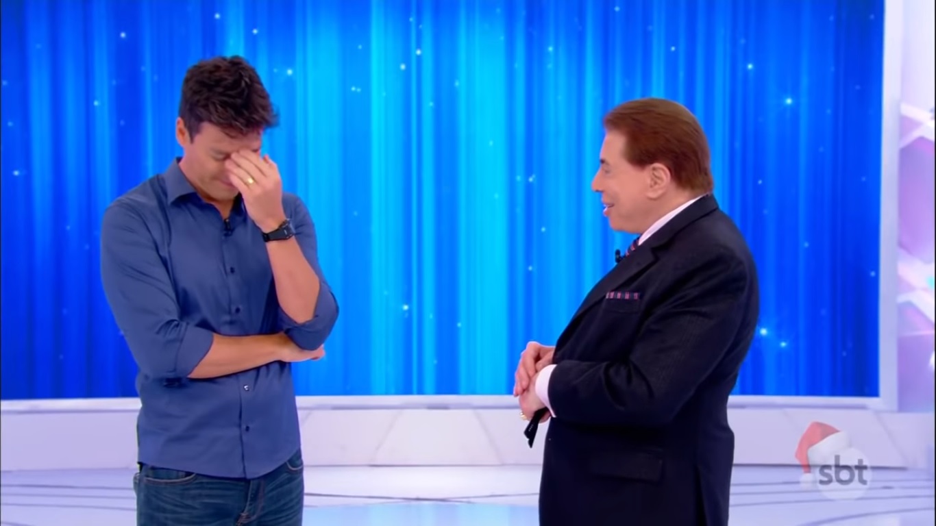 Rodrigo Faro no Programa Silvio Santos