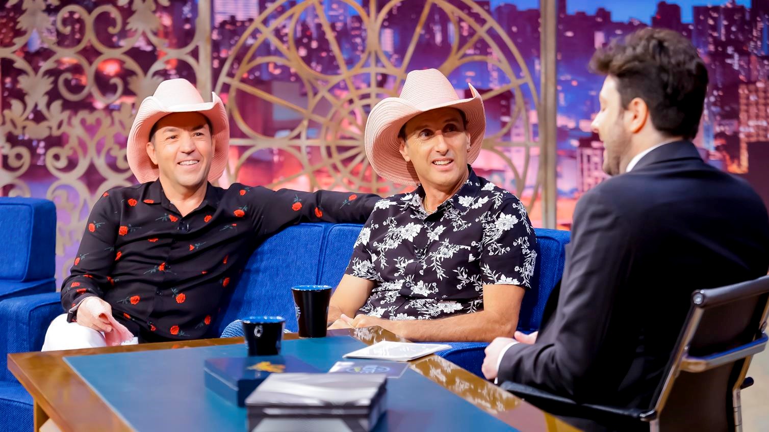 Rosa e Rosinha no The Noite com Danilo Gentili
