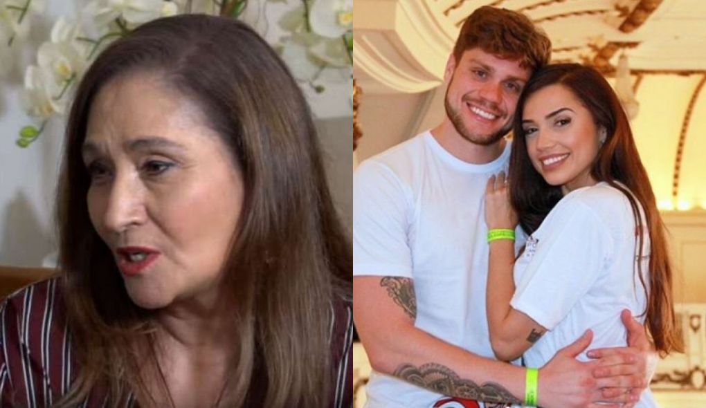 Sonia Abrão, Breno Simoes e Paula Amorim
