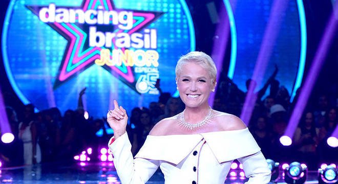 Xuxa no comando do Dancing Brasil Junior
