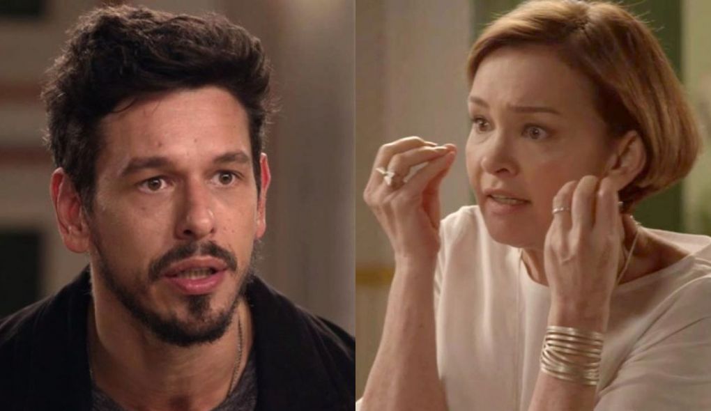 Alain (Joao Vicente de Castro) e Ana (Julia Lemmertz) de Espelho da Vida