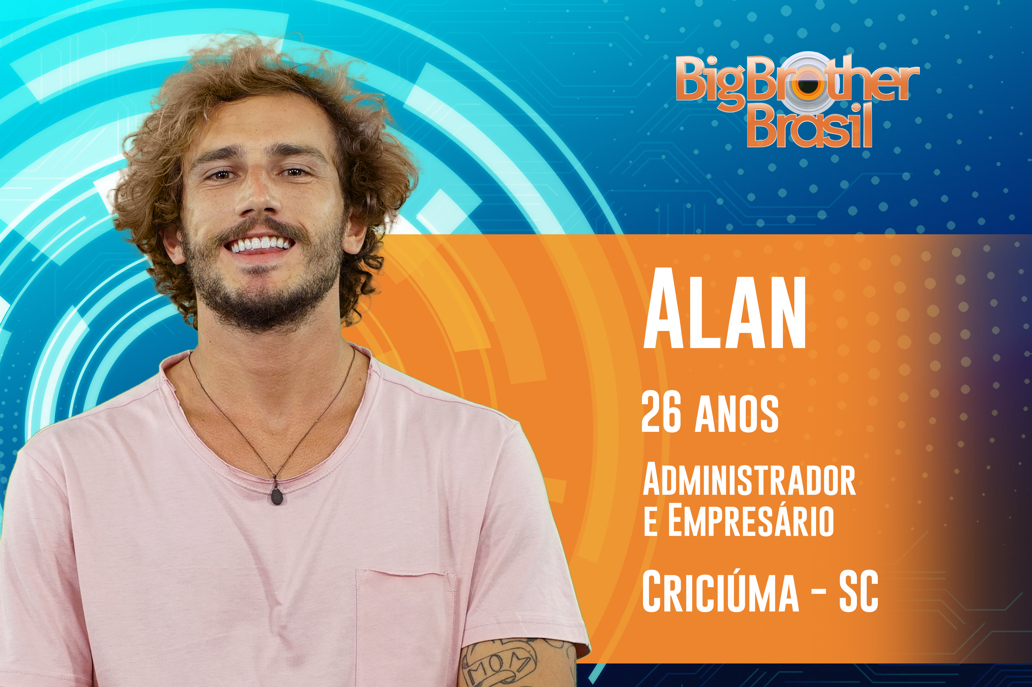 Alan, participante do Big Brother Brasil 19