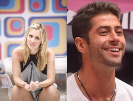 Ana Carolina e Marcelo BBB (Foto: Reprodução/RedeGlobo)