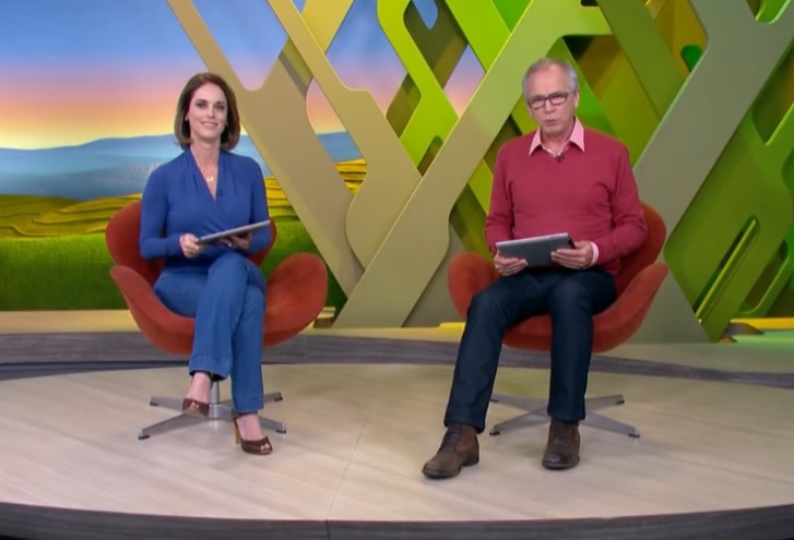 Apresentadores do Globo Rural