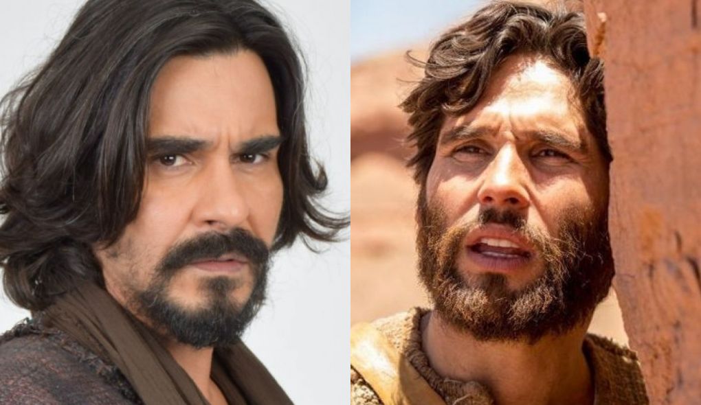 Barrabas (Andre Goncalves) e Jesus (Dudu Azevedo) de Jesus