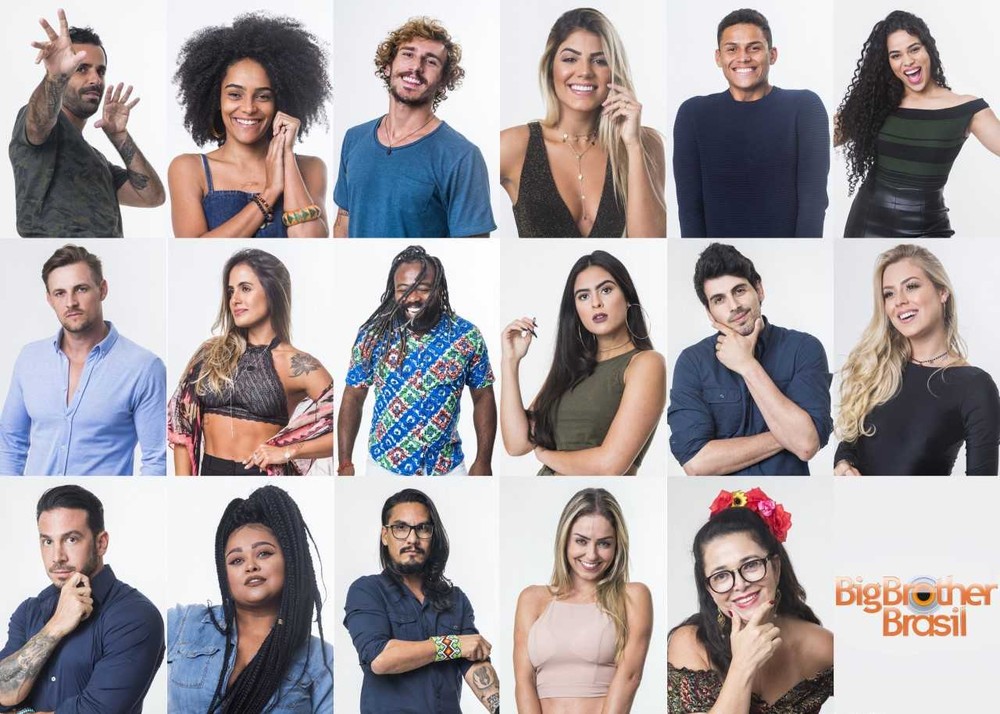Elenco BBB19 (Foto: Reprodução/Globo)