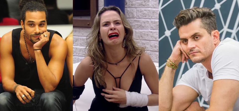 Daniel, Ana Paula e Marcos expulsos do BBB (Foto: Reprodução/RedeGlobo)