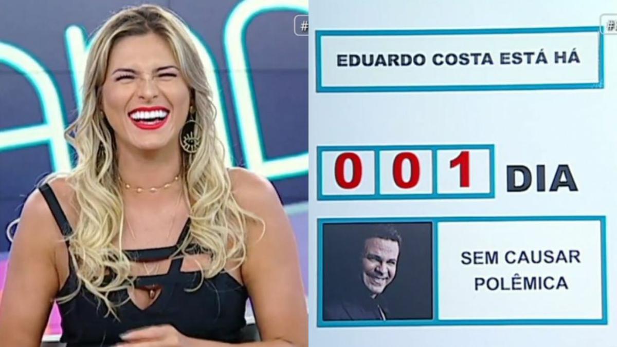 Eduardo Costa virou assunto no Fofocalizando