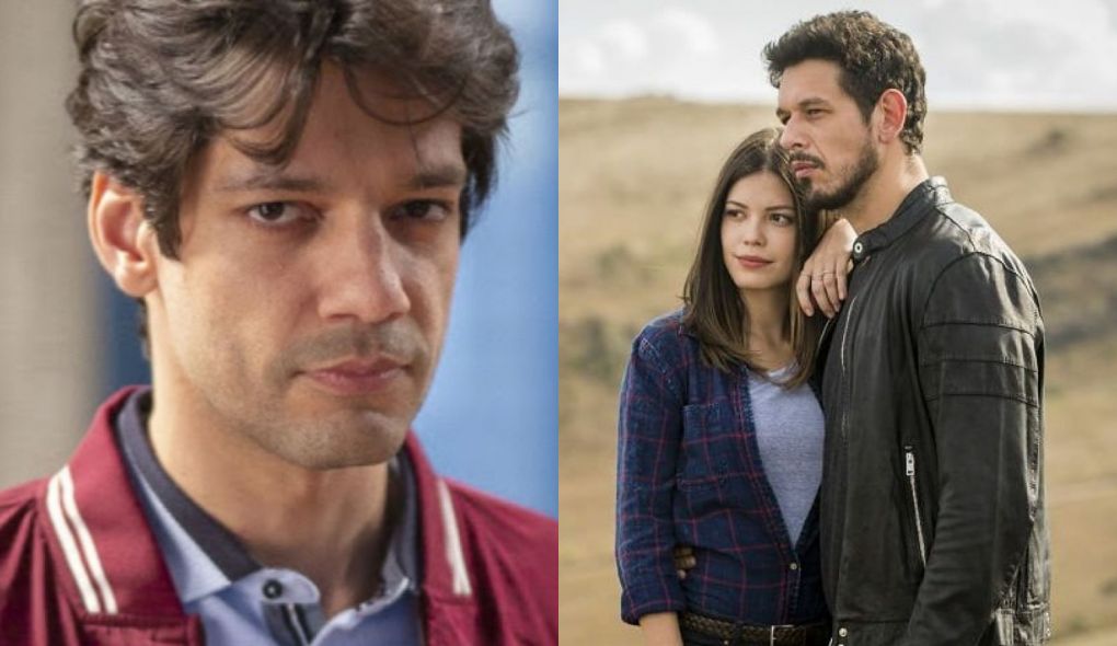 Felipe (Patrick Sampaio), Cris (Vitoria Strada) e Alain (Joao Vicente de Castro) de Espelho da Vida