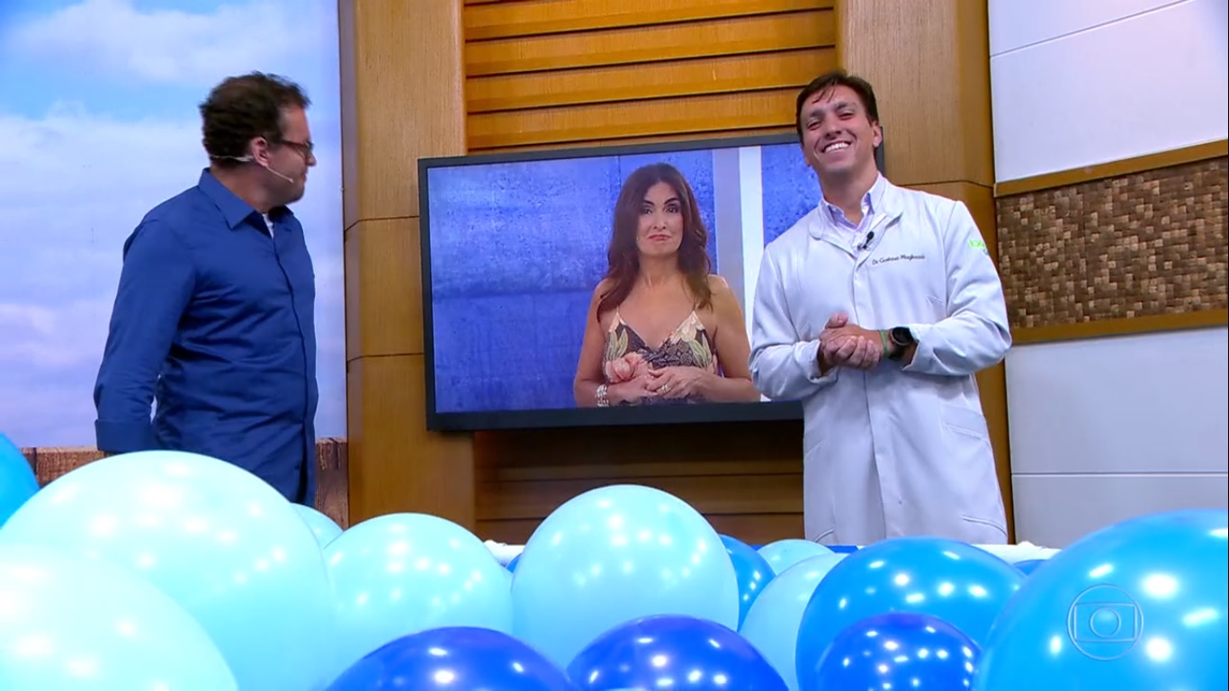Fernando Rocha e Fatima Bernardes no Bem Estar