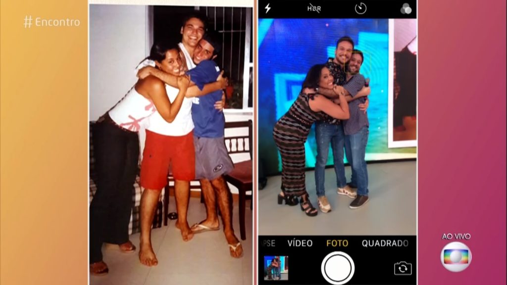 Foto do passado de Emilio Dantas e imagem tirada no Encontro