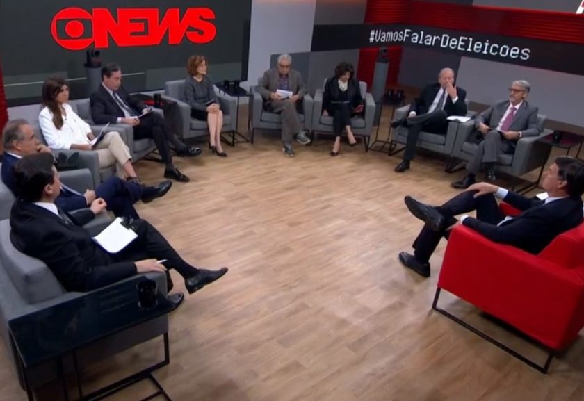 Globo News teve boa audiencia em 2018