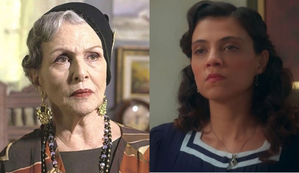 Hildegard (Irene Ravache) e Maristela (Leticia Persiles) de Espelho da Vida