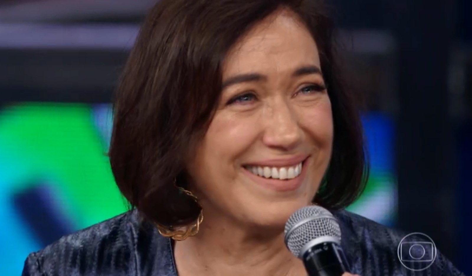 Lilia Cabral no Domingão do Faustão