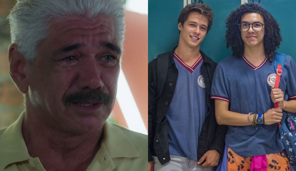 Lourenco (Jakcson Antunes), Santiago (Giovanni Dopico) e Michael (Pedro Vinícius) de Malhacao - Vidas Brasileiras