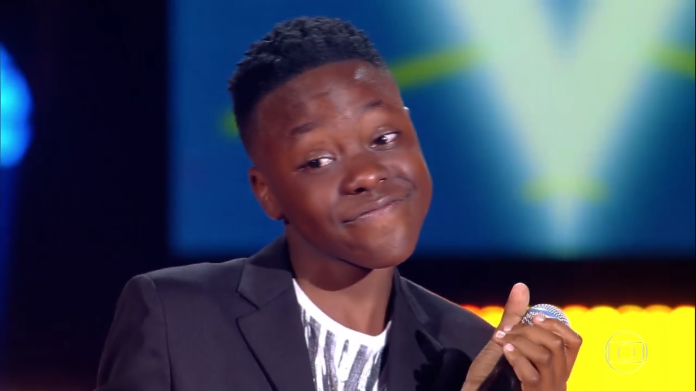 Luis Henrique Alves, competidor do The Voice Kids