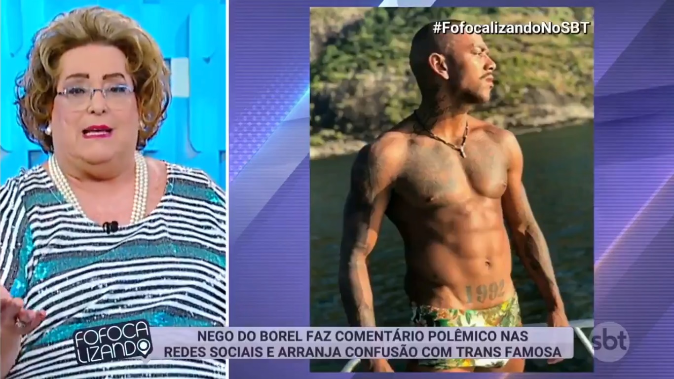 Mamma Bruschetta falou no Fofocalizando sobre a polemica entre Nego do Borel e Luisa Marilac