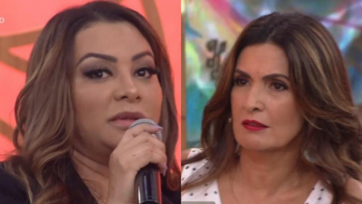 Marcia Fellipe e Fatima Bernardes no Encontro