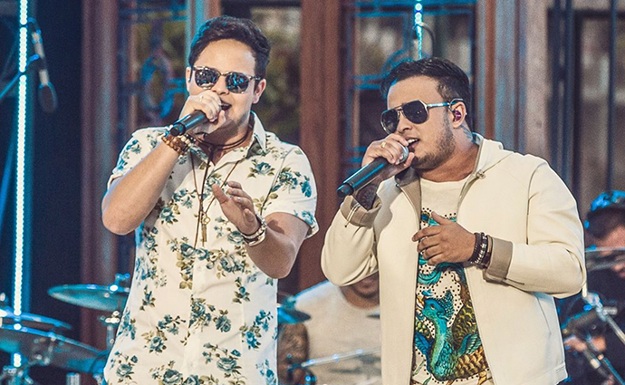 Matheus & Kauan terá show exibido no Música na Band