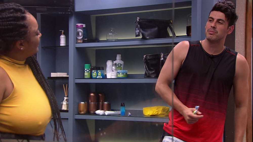 Rízia e Maycon BBB19