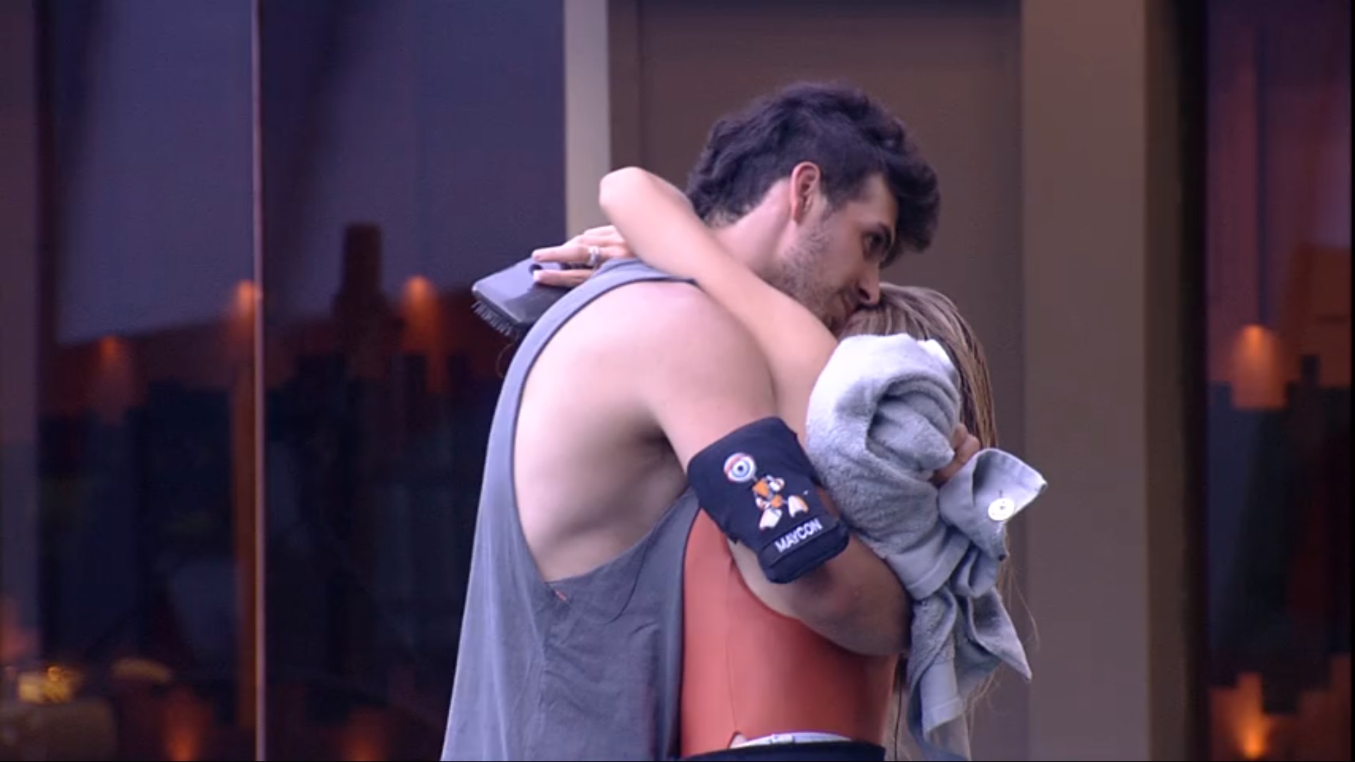 Maycon e Isabella BBB19 (Reprodução)