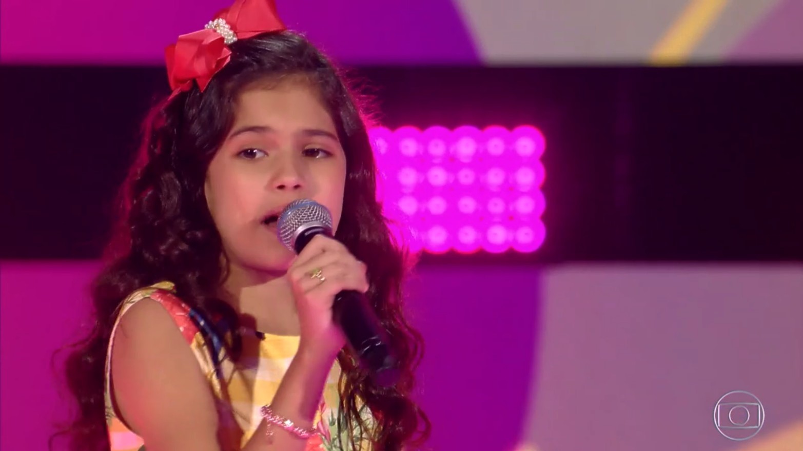 Palloma Gueiros segue na disputa do The Voice Kids