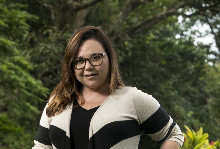 Daniela (Renata Tobelem) em Espelho da Vida