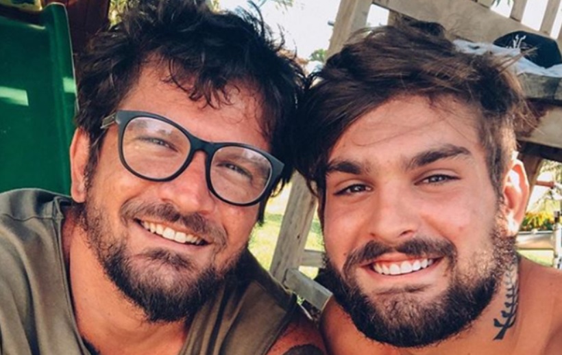 Saulo Fernandes e o filho, João Lucas