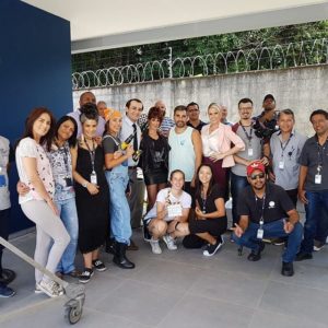 Bastidores da chamada do Troca de Esposas