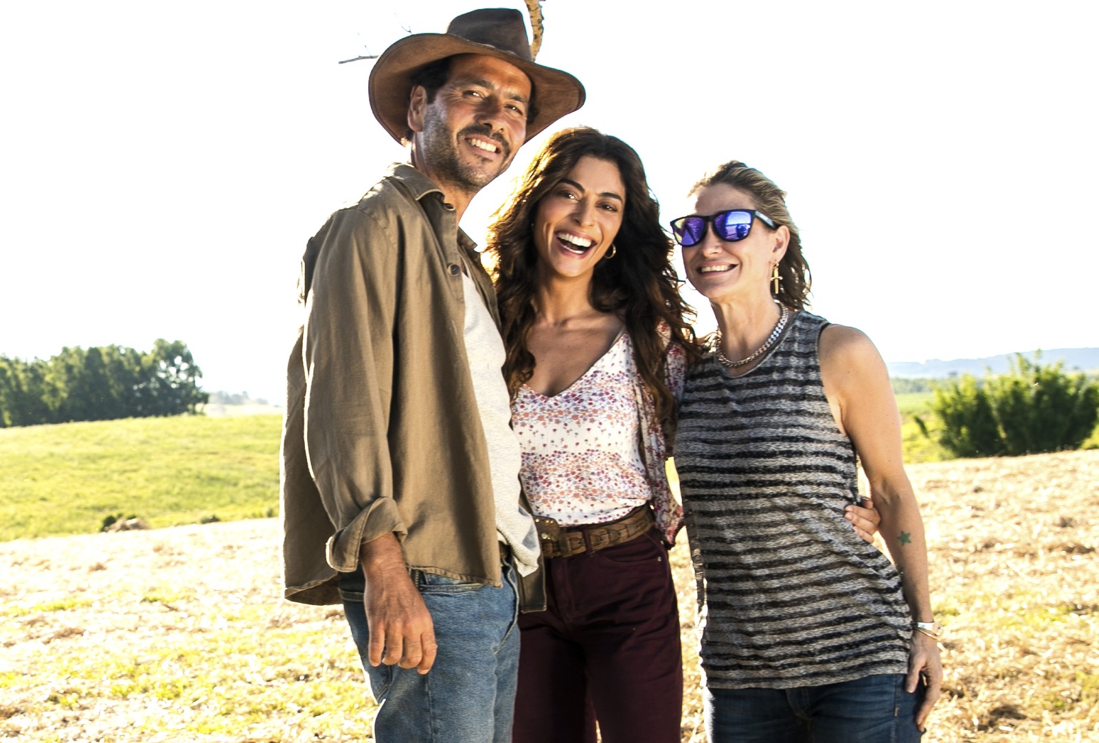 Casal protagonista de A Dona do Pedaço