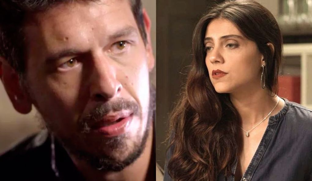 Alain (Joao Vicente de Castro) e Leticia (Leticia Persiles) de Espelho da Vida