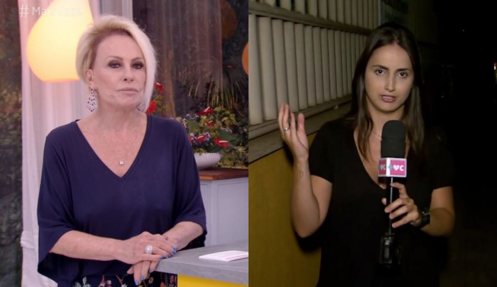 Ana Maria Braga e Mari Palma no Mais Voce