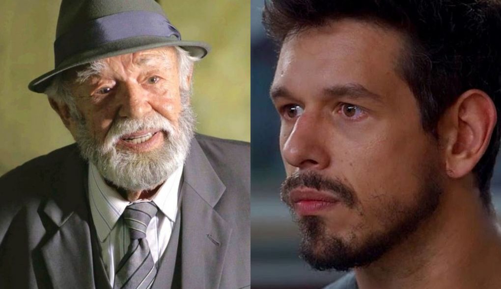 Andre (Emiliano Queiroz) e Alain (Joao Vicente de Castro) de Espelho da Vida