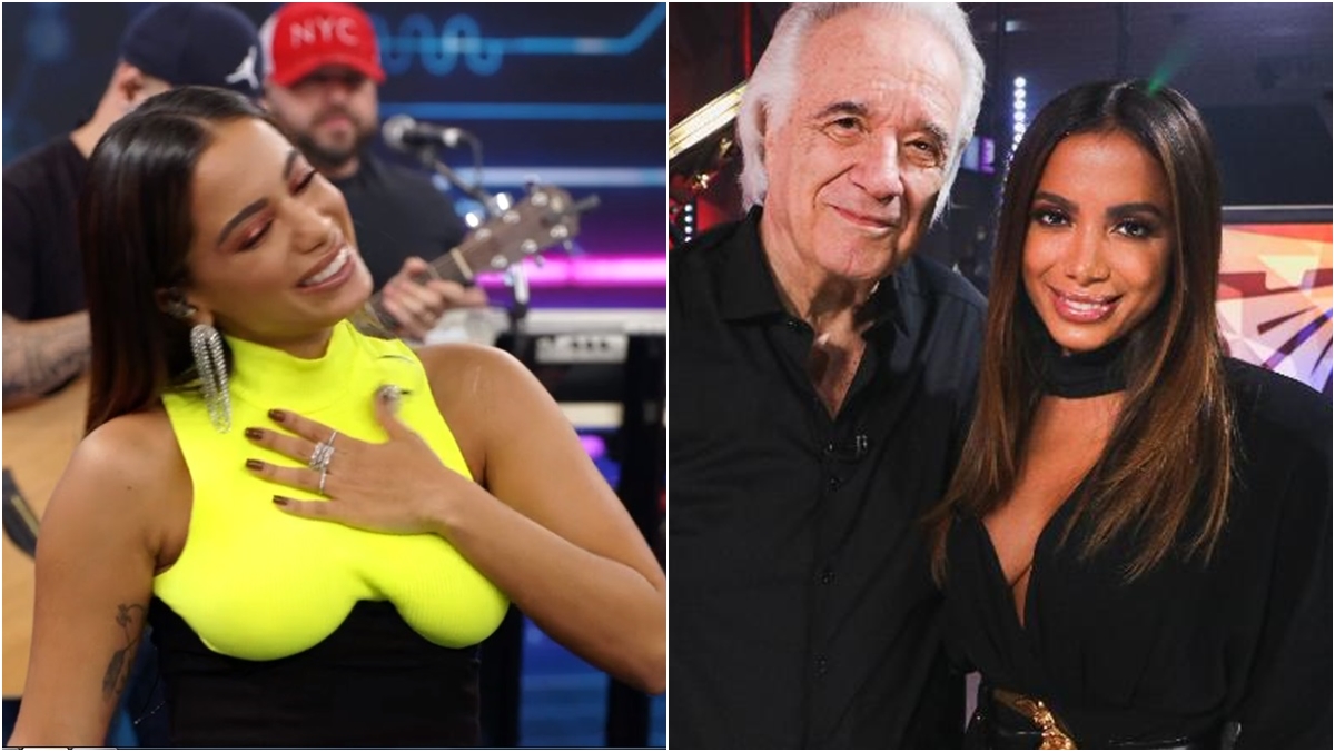 Anitta esteve no Domingão do Faustão e Fantástico (Divulgação: TV Globo)