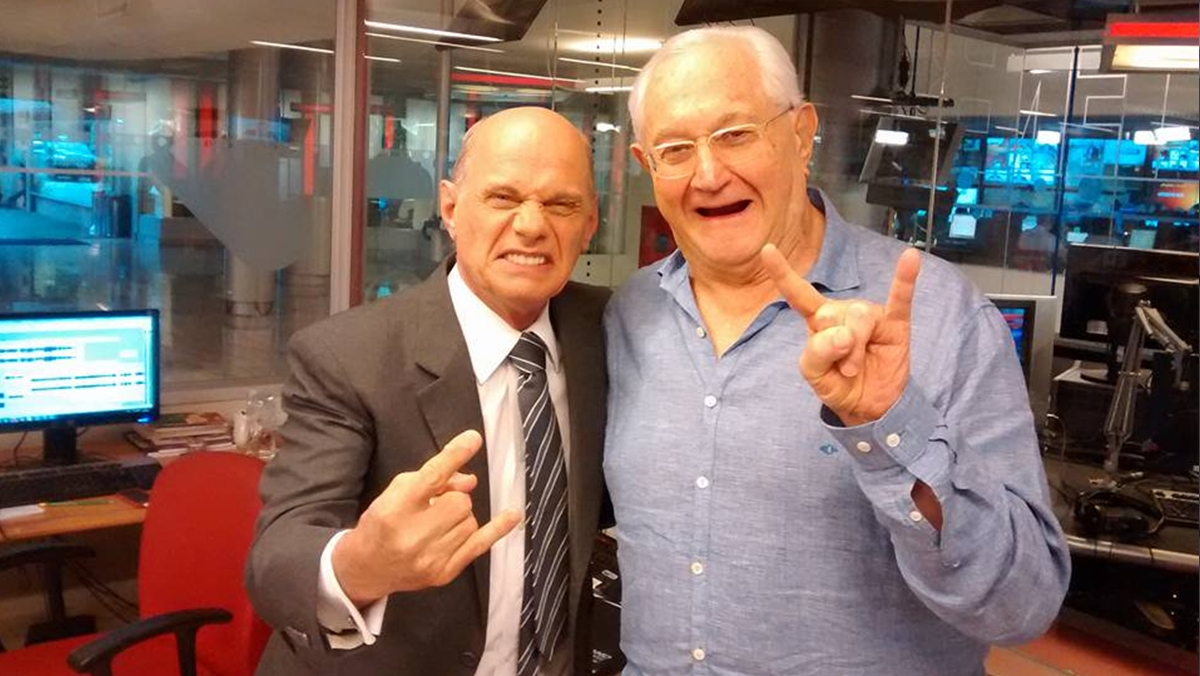 Ricardo Boechat e Boris Casoy (Divulgação)