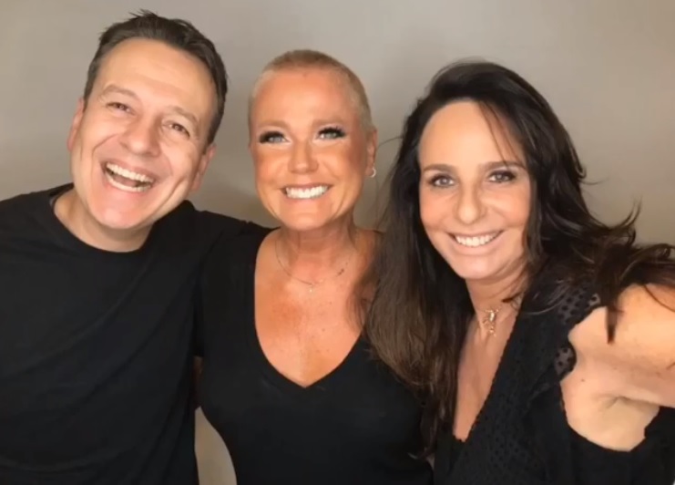 Celso Zucatelli, Xuxa e Fernanda Chamma