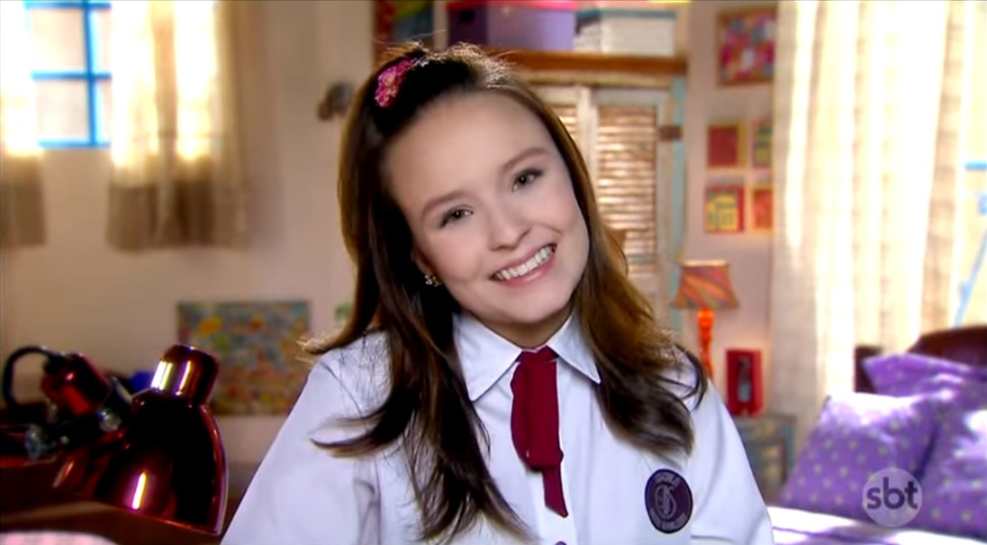 Mirela (Larissa Manoela) em As Aventuras de Poliana
