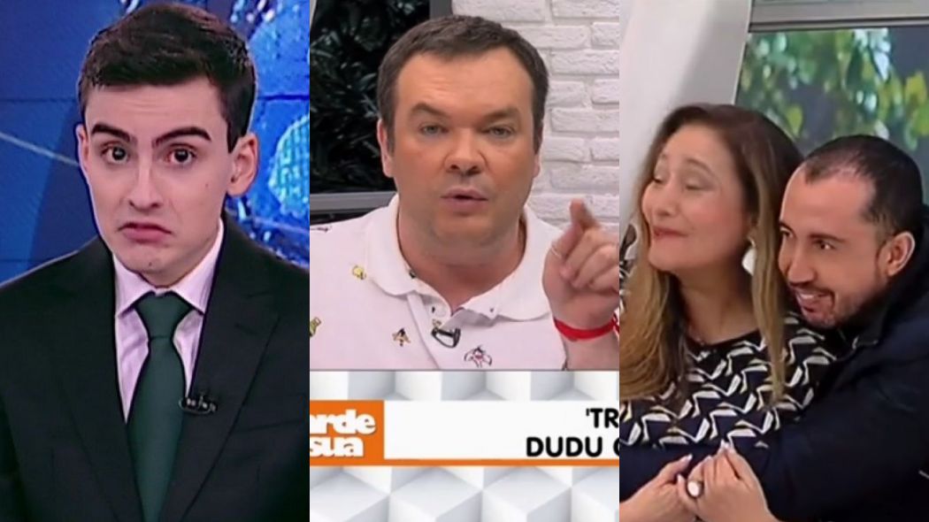 Dudu Camargo, Felipeh Campos, Sonia Abrao e Thiago Rocha