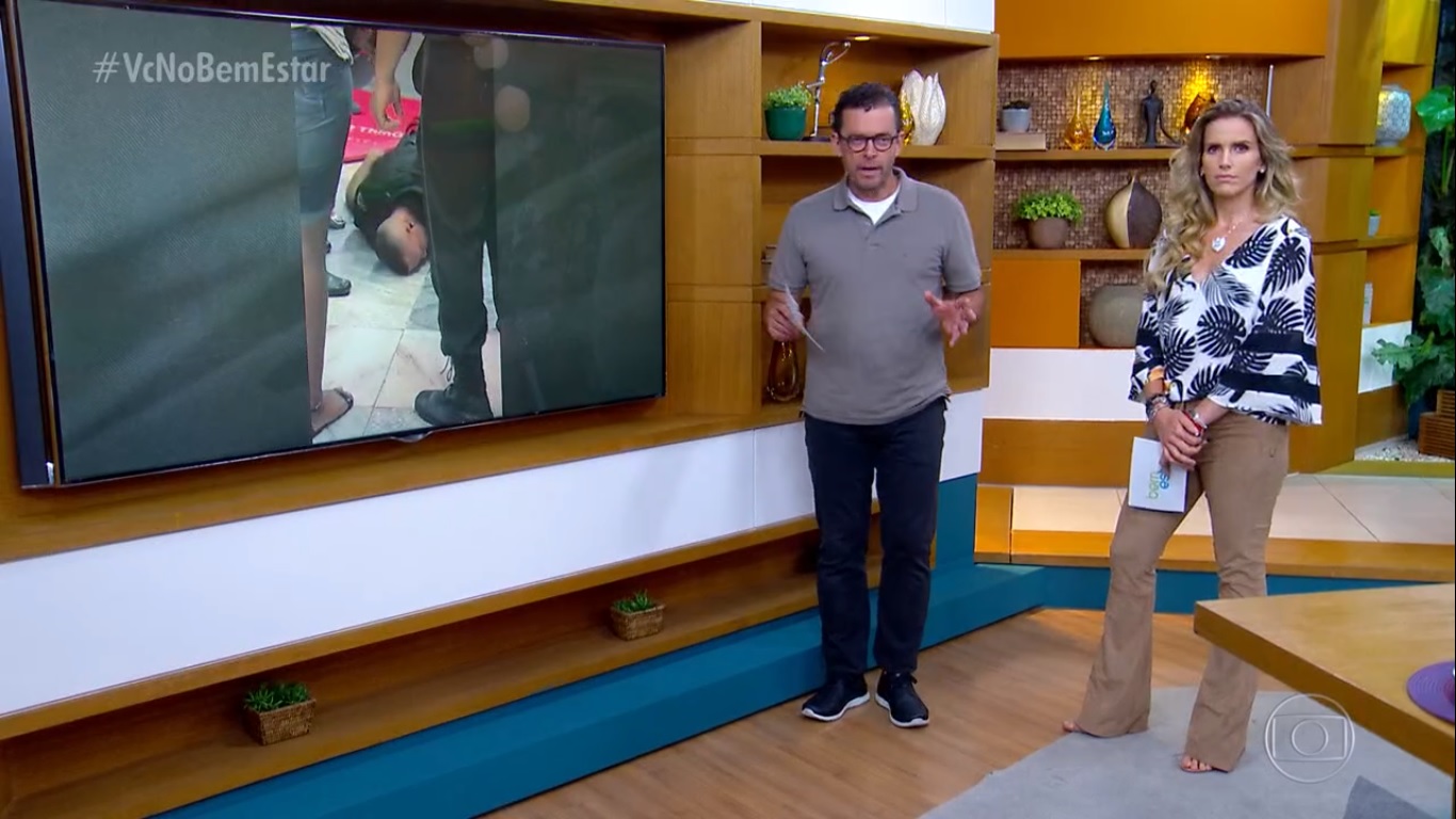 Fernando Rocha e Mariana Ferrao no Bem Estar
